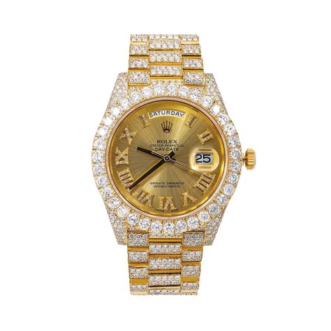 gold rolex bust down|40mm bussdown Rolex preowned.